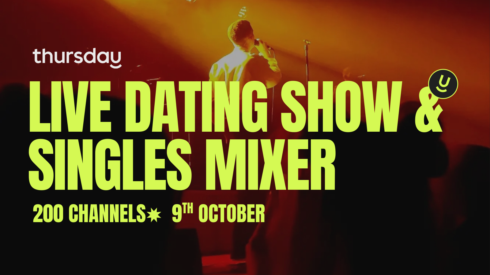 Thursday I Live Comedy Dating Show & Singles Mixer @ 200 Channels I San Francisco