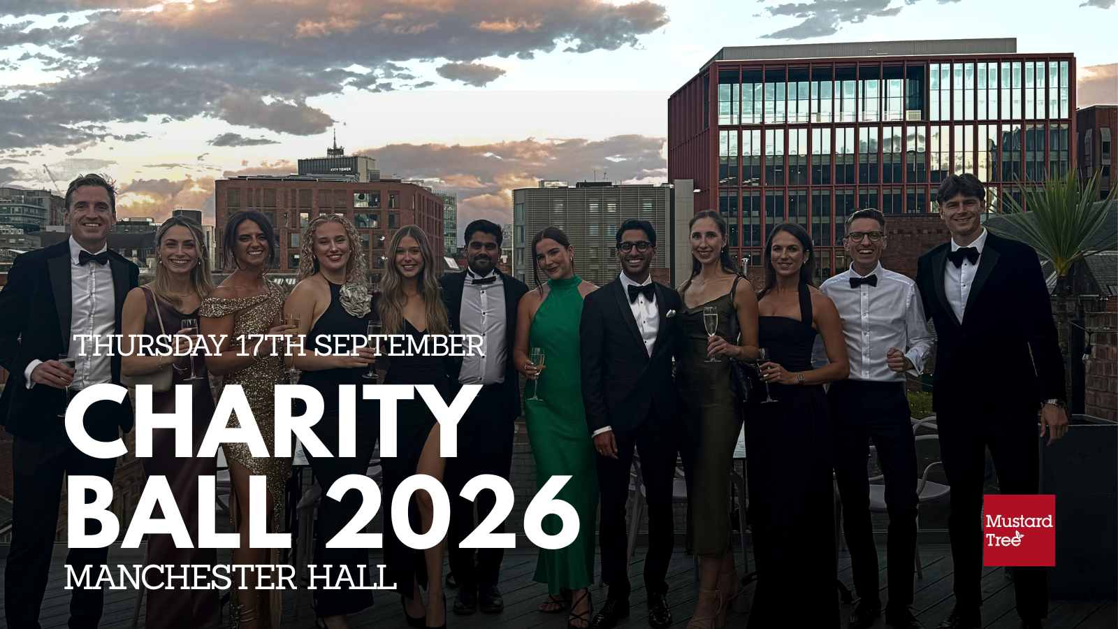 MYP Charity Ball 2026 – 17.09.2026 @ Manchester Hall – For Mustard Tree