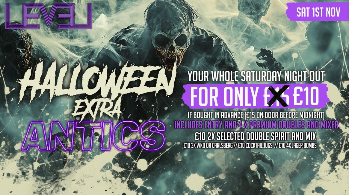 SATURDAY HALLOWEEN EXTRA ANTICS