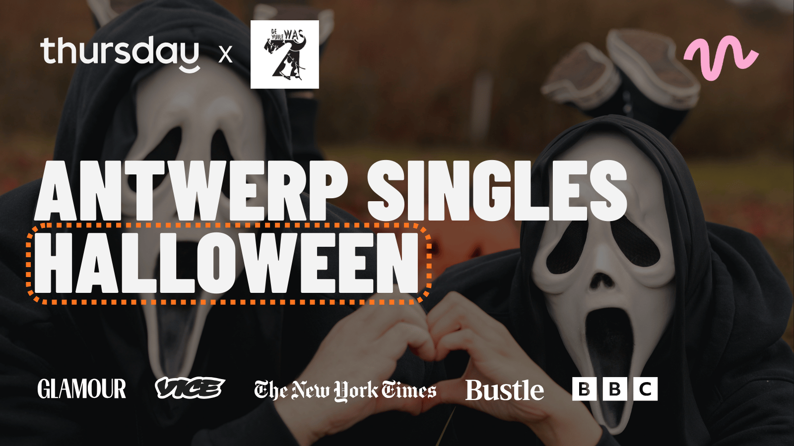Thursday | Singles-only Halloween at De Vuile Was (ALL AGES) | Antwerp