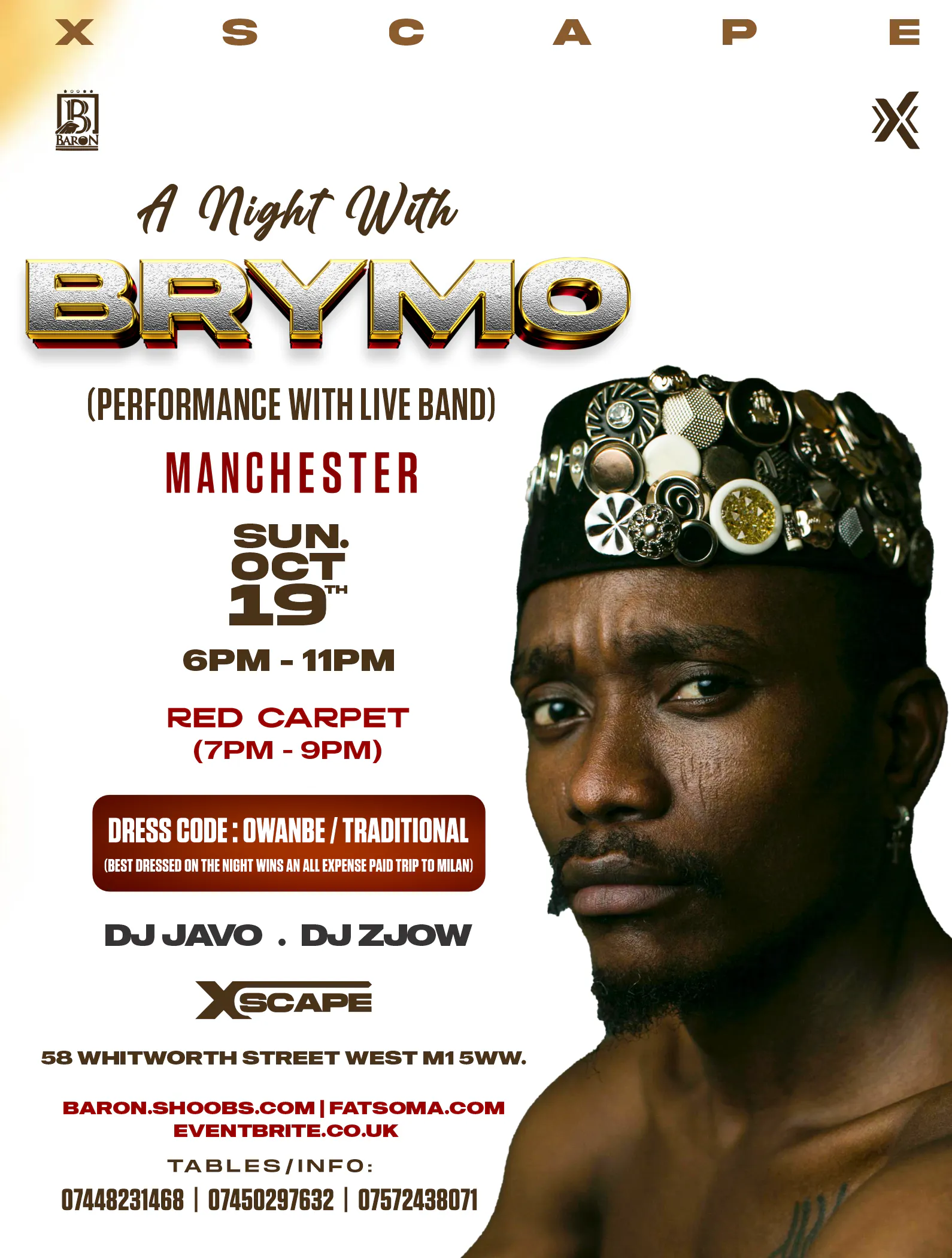 A NIGHT WITH BRYMO – Live in Manchester at Xscape Manchester ...