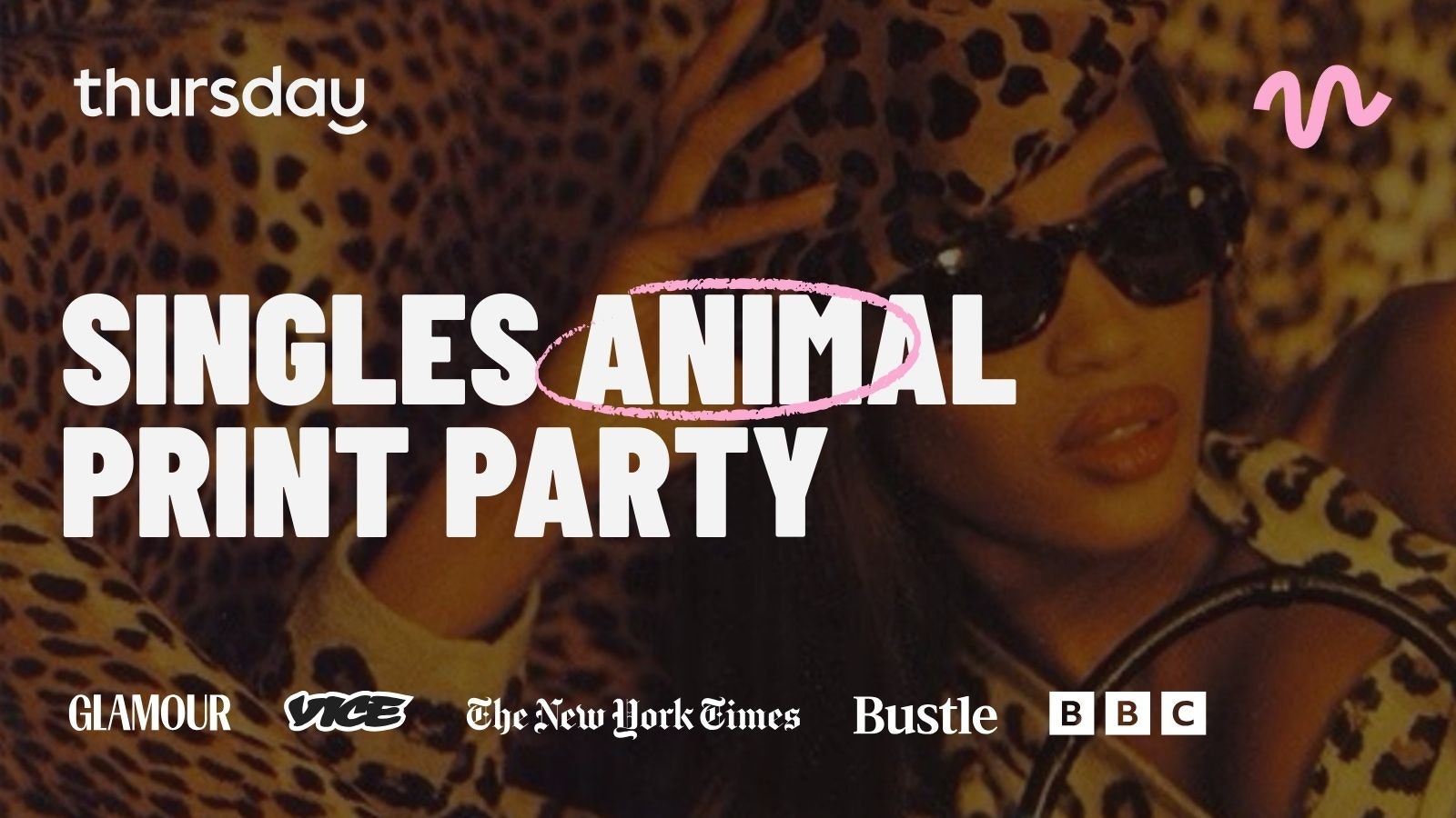 Thursday | Singles Only Animal Print Party | Philadelphia