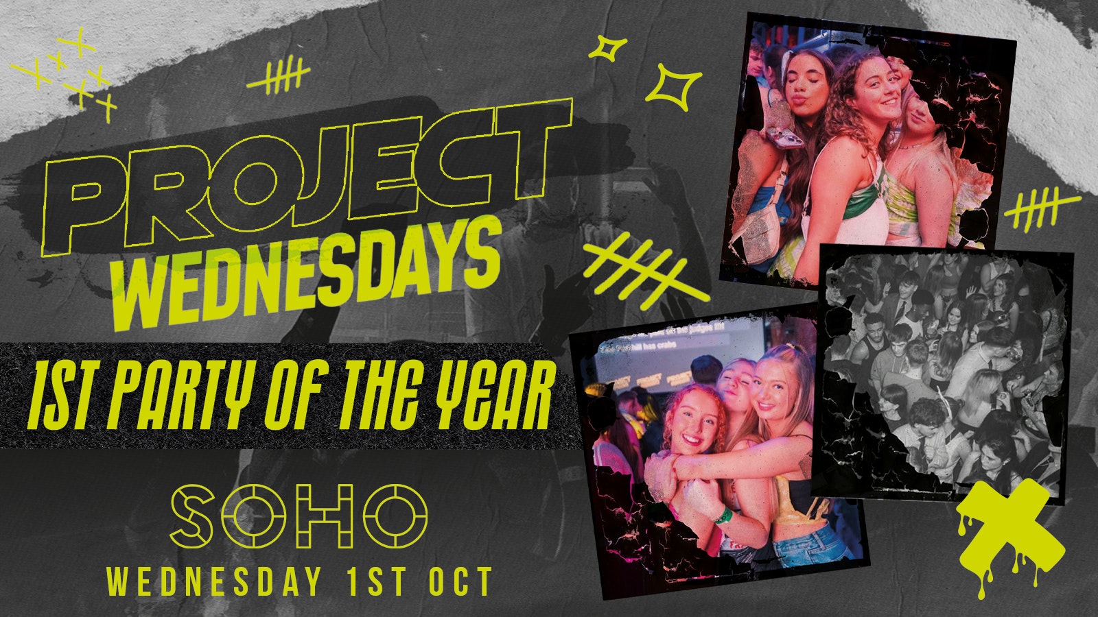 PROJECT WEDNESDAY 🎊 THE OPENING PARTY