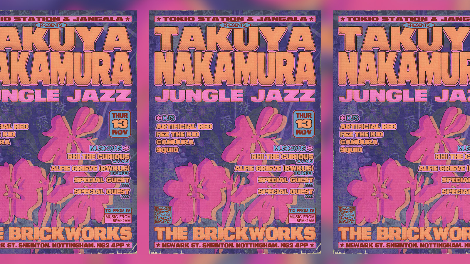 TAKUYA NAKAMURA / Jungle Jazz : Tokio Station X Jangala at The