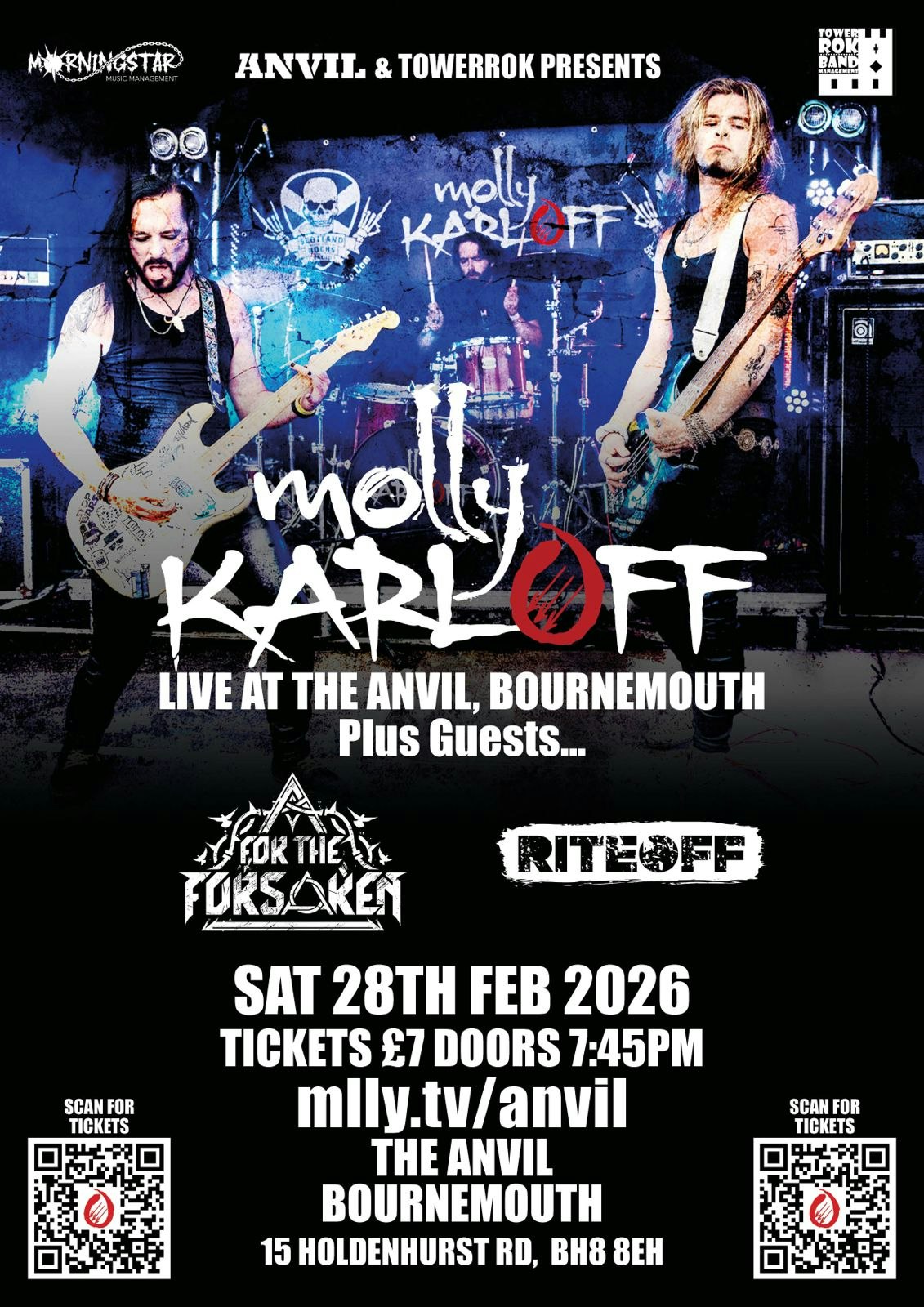 Molly Karloff / For the Forsaken / Riteoff