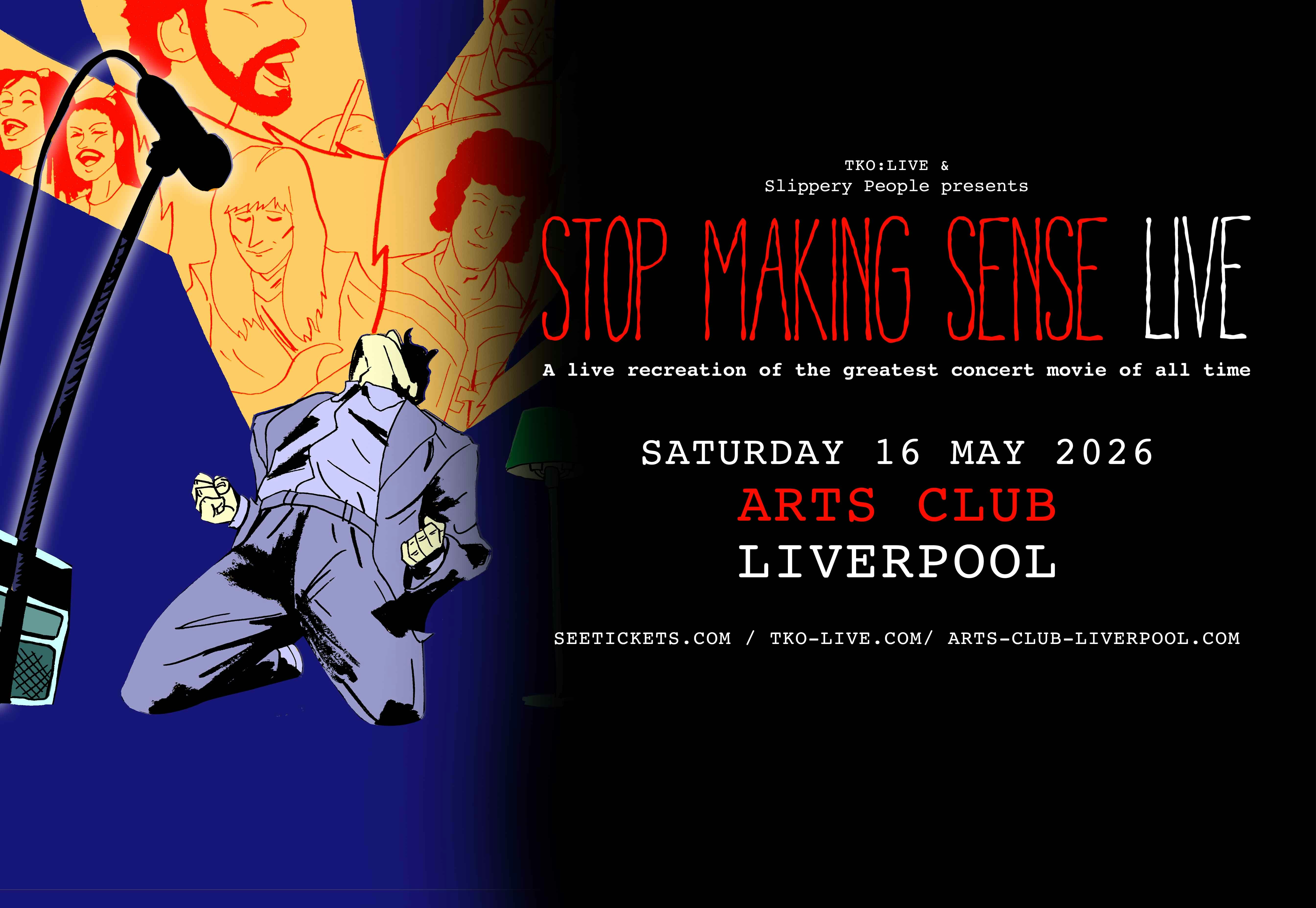 ‘Stop Making Sense’ live