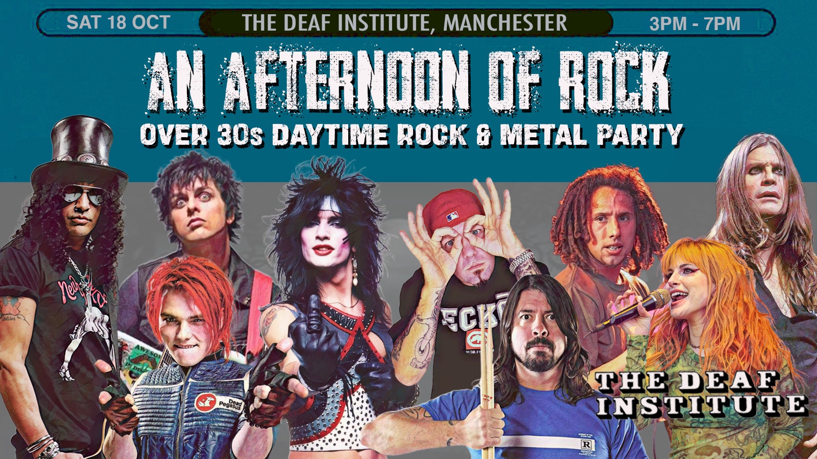 An Afternoon Of Rock & Metal Rock/Metal For The Over 30s