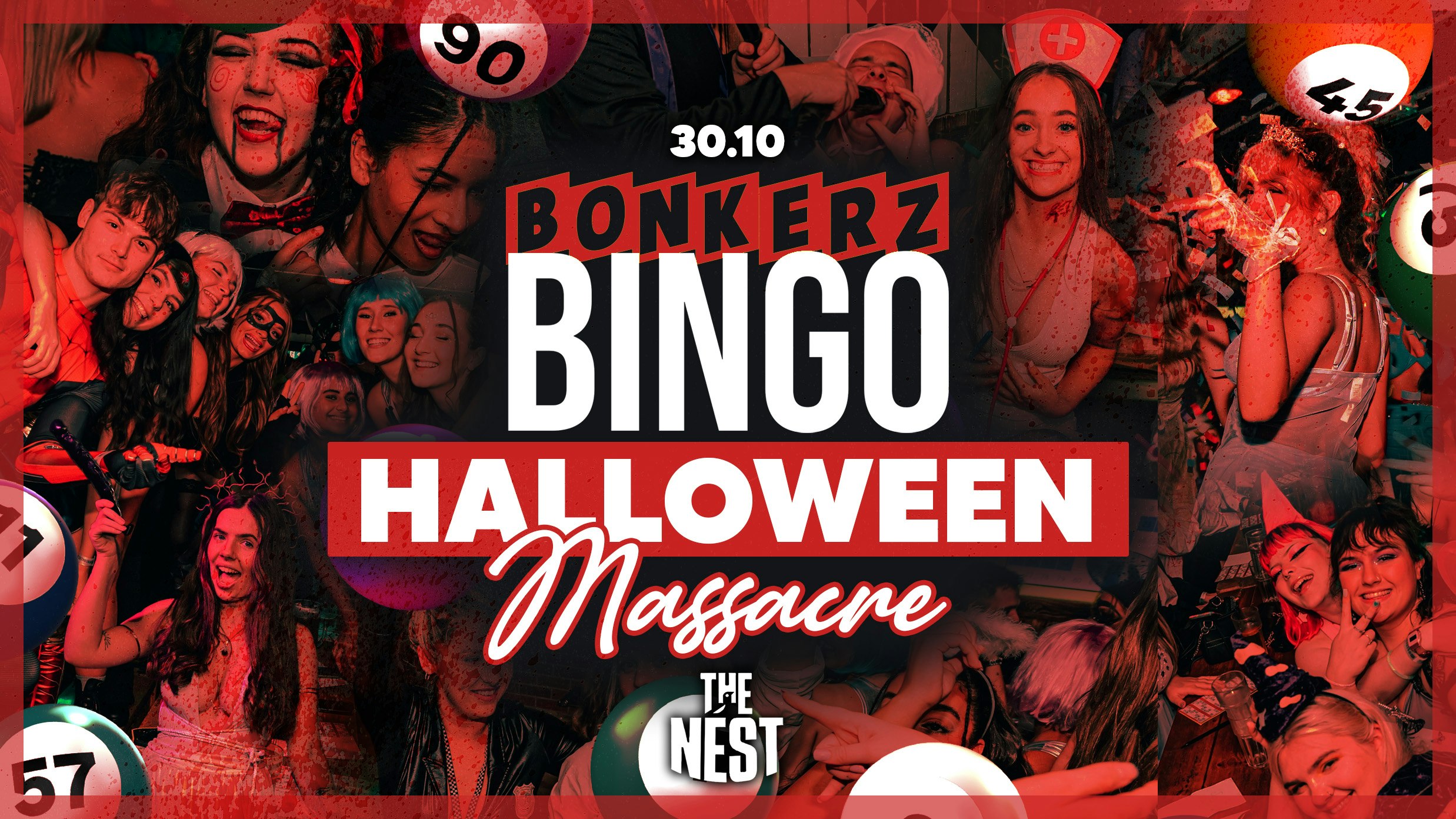 Bonkerz Bingo – Halloween Massacre