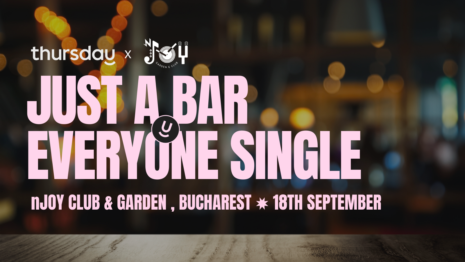 THURSDAY  |  nJOY Garden & Club |  BUCHAREST | Ski Trip Launch Party