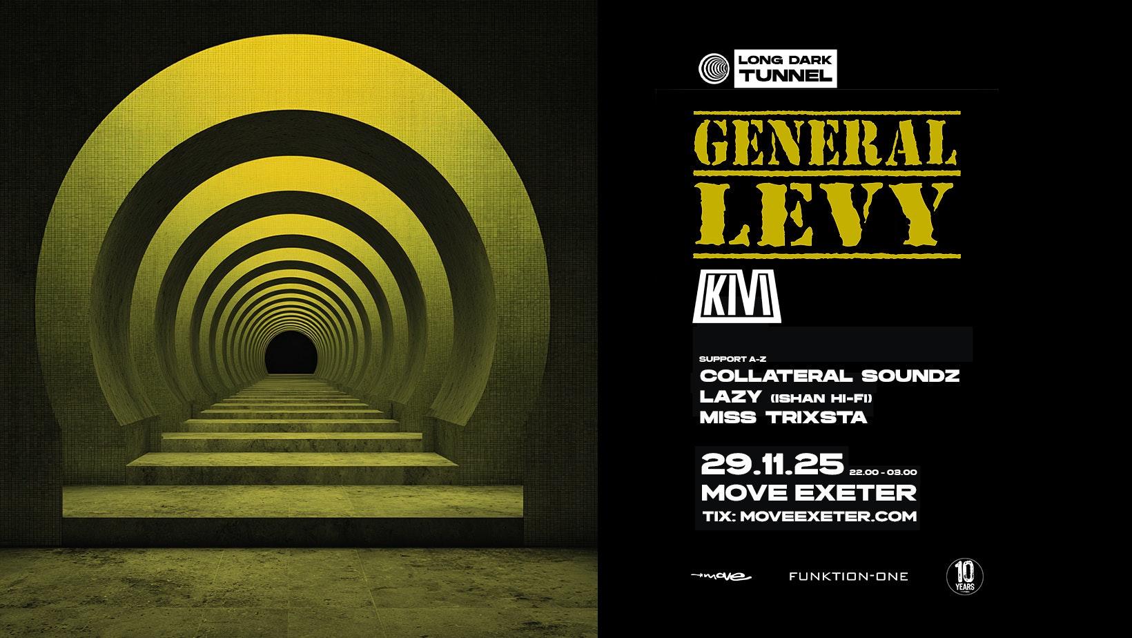 LDT Presents: General Levy | Move Exeter 29.11.25