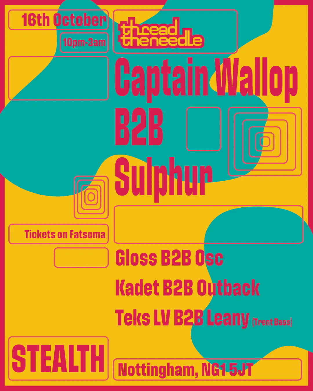 TTN - Captain Wallop & Sulphur @ Stealth, UKG, House & More at Stealth ...