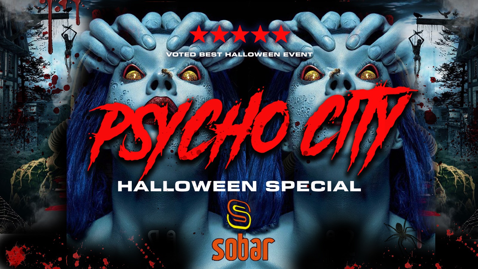 PSYCHO CITY🩸 Southamptons Biggest Halloween Event 🎃