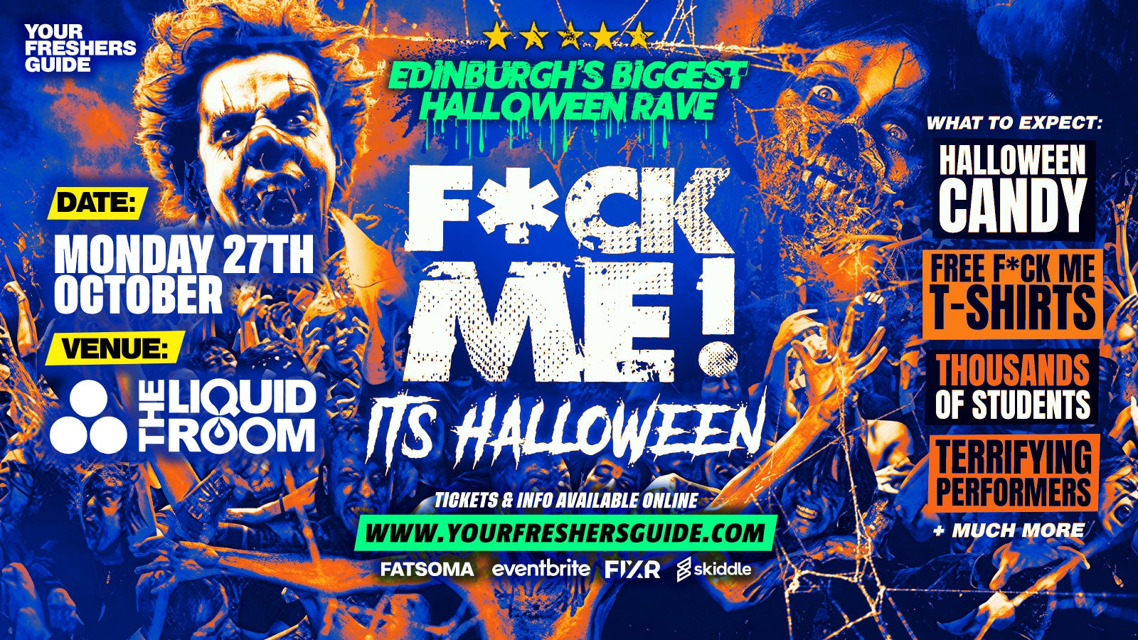 F*CK ME It’s Halloween | Edinburgh Freshers 2025