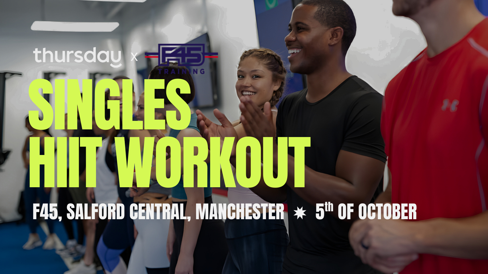 Sunday | Singles HIIT Class | Manchester