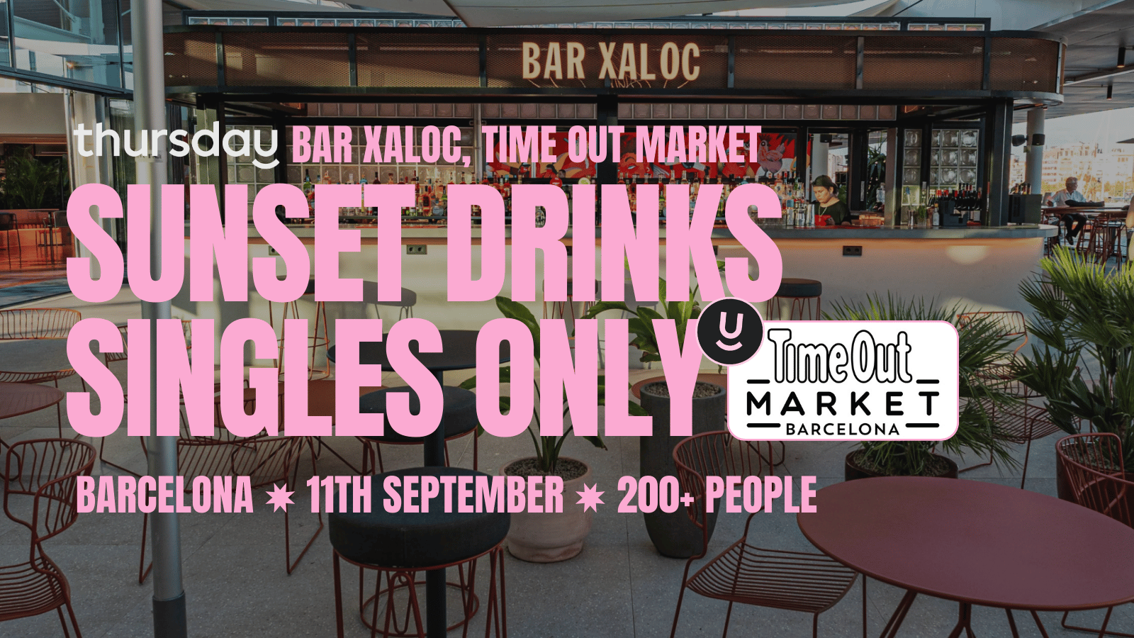 Thursday | Rooftop & Sunset Drinks | Barcelona