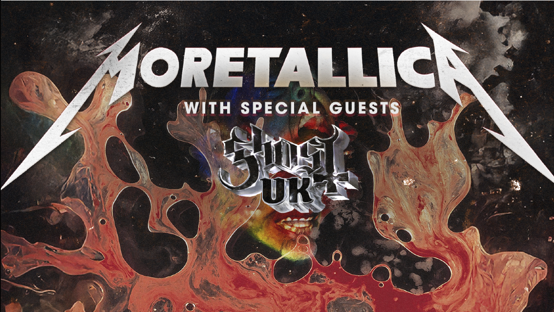 🤘🏼☠️ METALLICA + GHOST HEAVY METAL NIGHT with Moretallica the definitive tribute PLUS Ghost UK