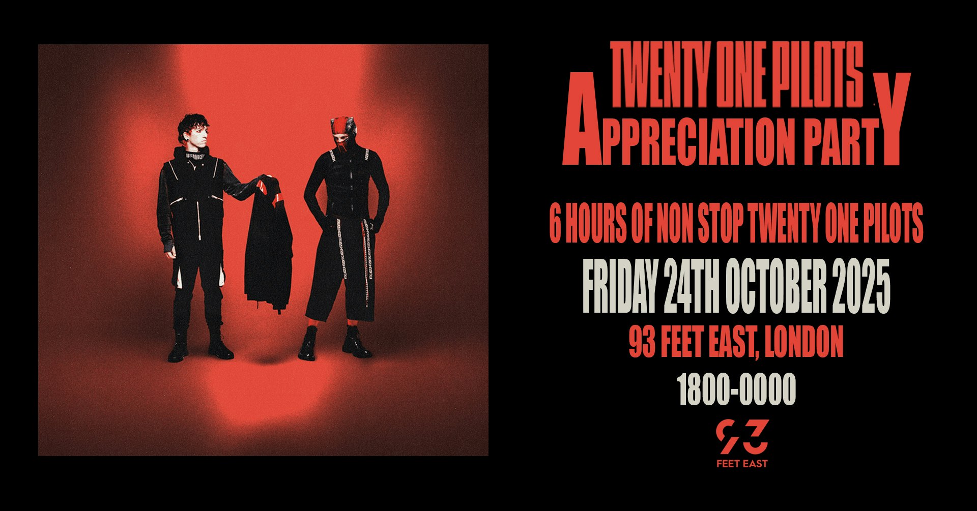 Twenty One Pilots Appreciation Party (London)
