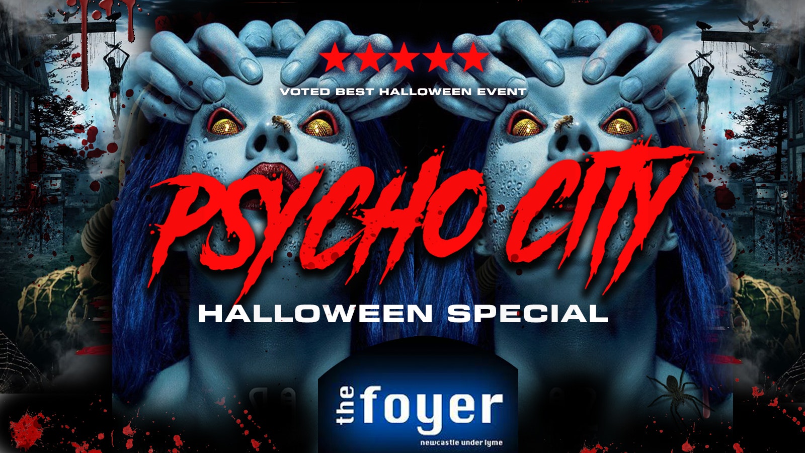  PSYCHO CITY🩸Stoke Biggest Halloween Event 🎃