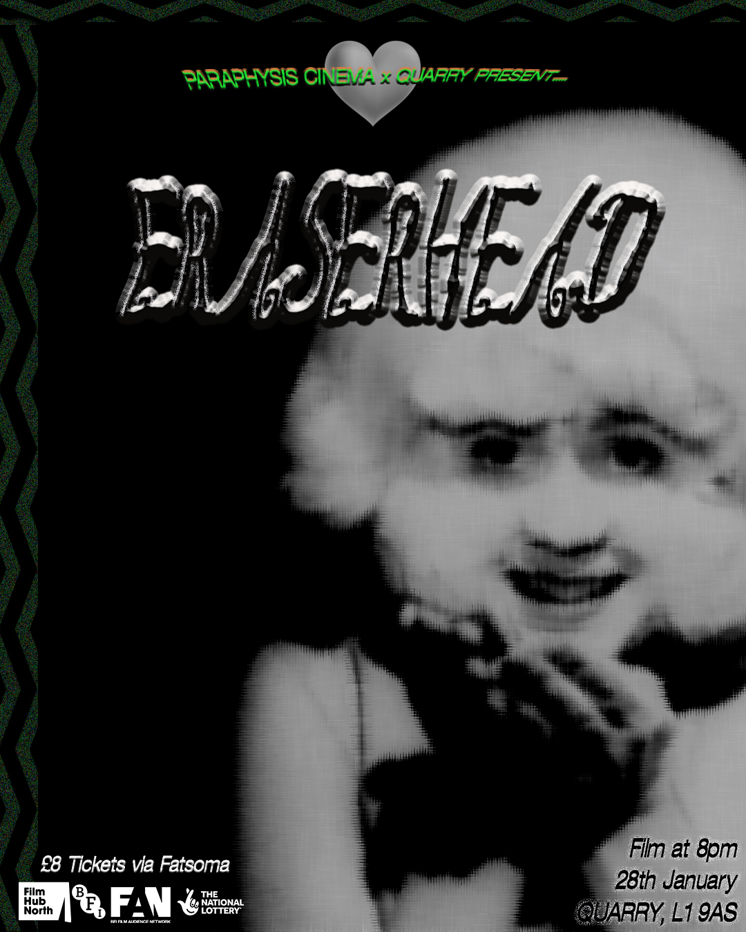 Paraphysis Cinema x QUARRY: Eraserhead (1977)