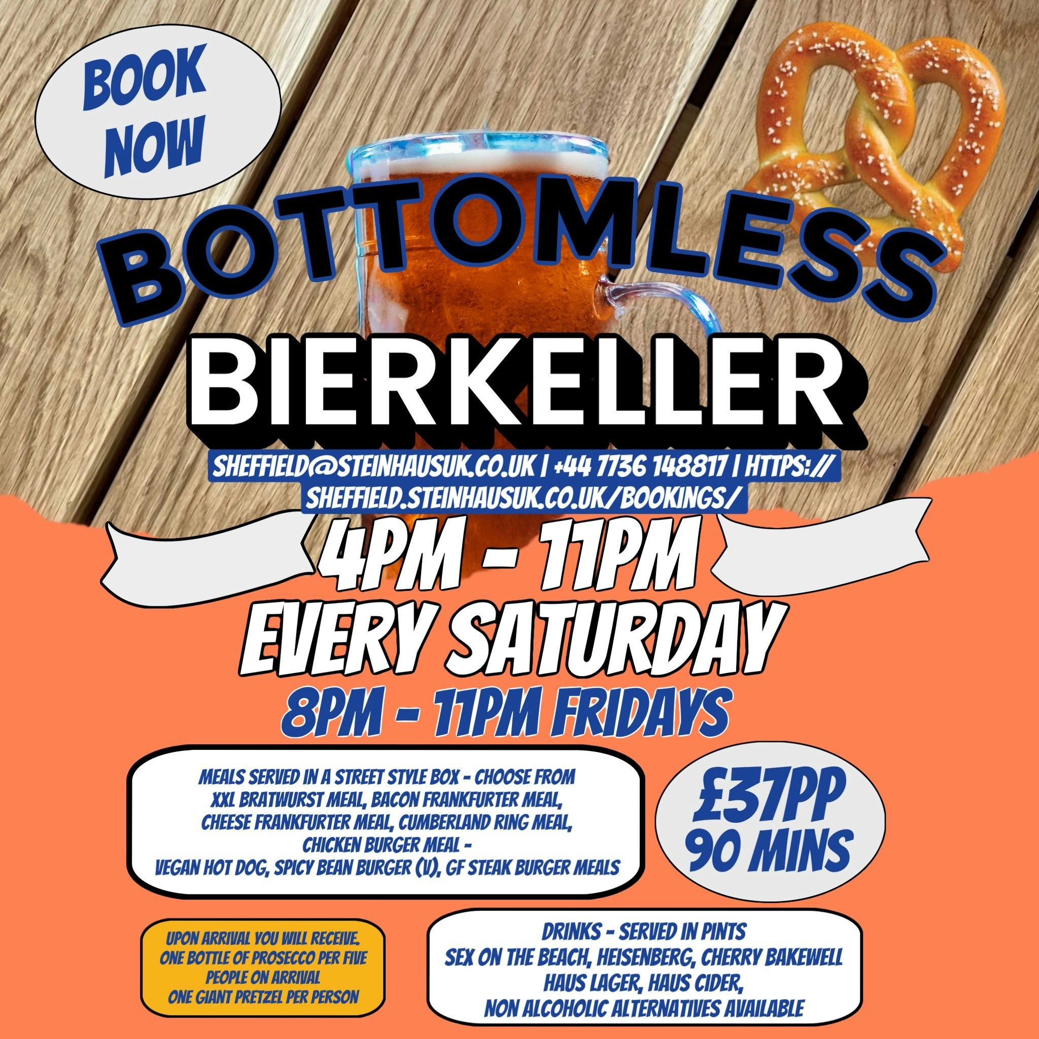 Bottomless Bierkeller @ Stein Haus