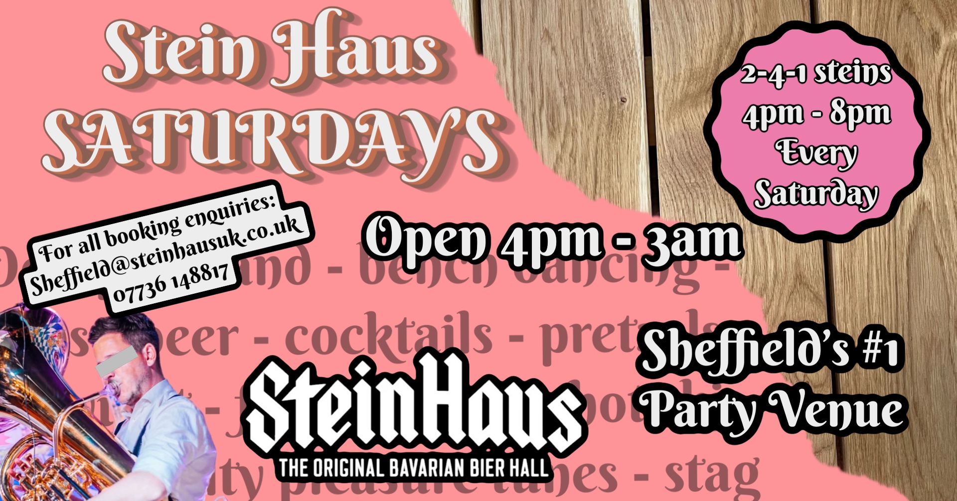 Saturdays at Stein Haus