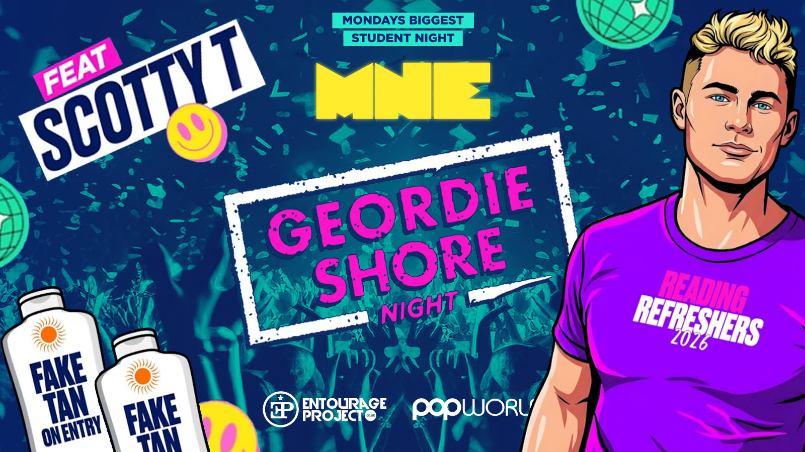 MNE – REFRESHERS: GEORDIE SHORE FT SCOTTY T🌊