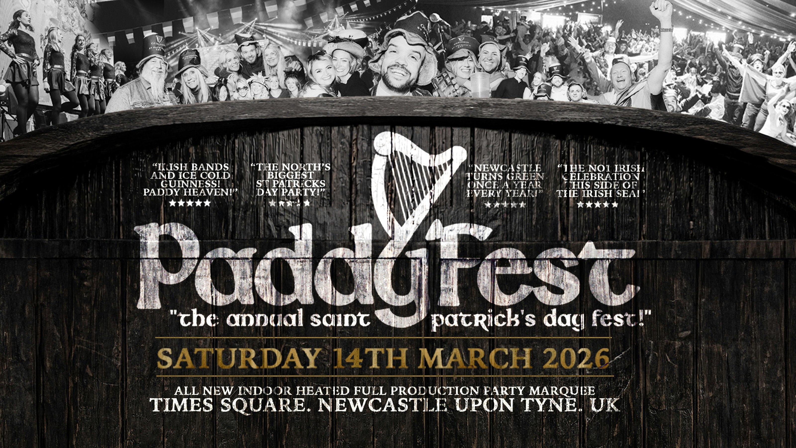 Paddy Fest 2026 ☘️ ‘THE CRAIC IS BACK!’