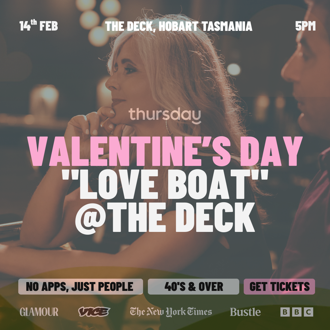 Saturday | Love Boat @The Deck: AI Matching (Powered by MatchBox) | 100+ Singles [Over 40’s]