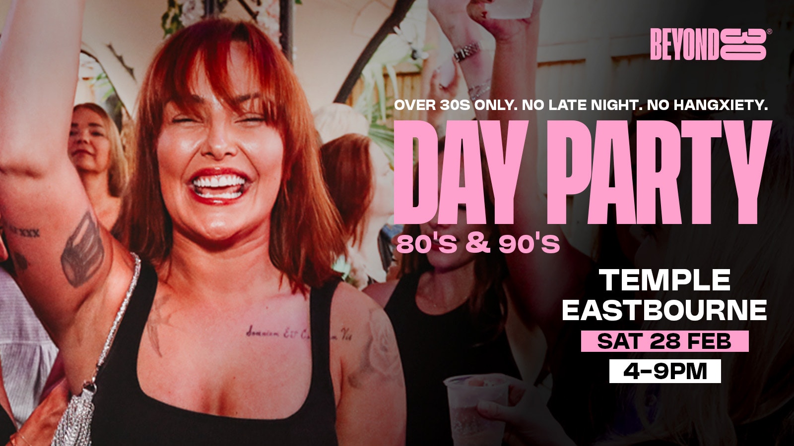 80s & 90s Over 30s Daytime Clubbing – EASTBOURNE🕺🏽