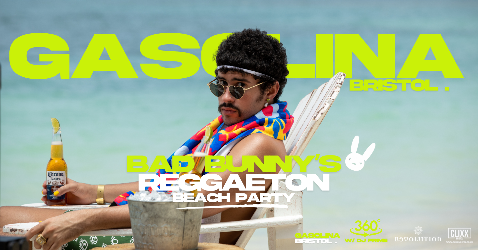 Gasolina Bristol 🔥 Bad Bunny’s Reggaeton Beach Party 🌴🐰