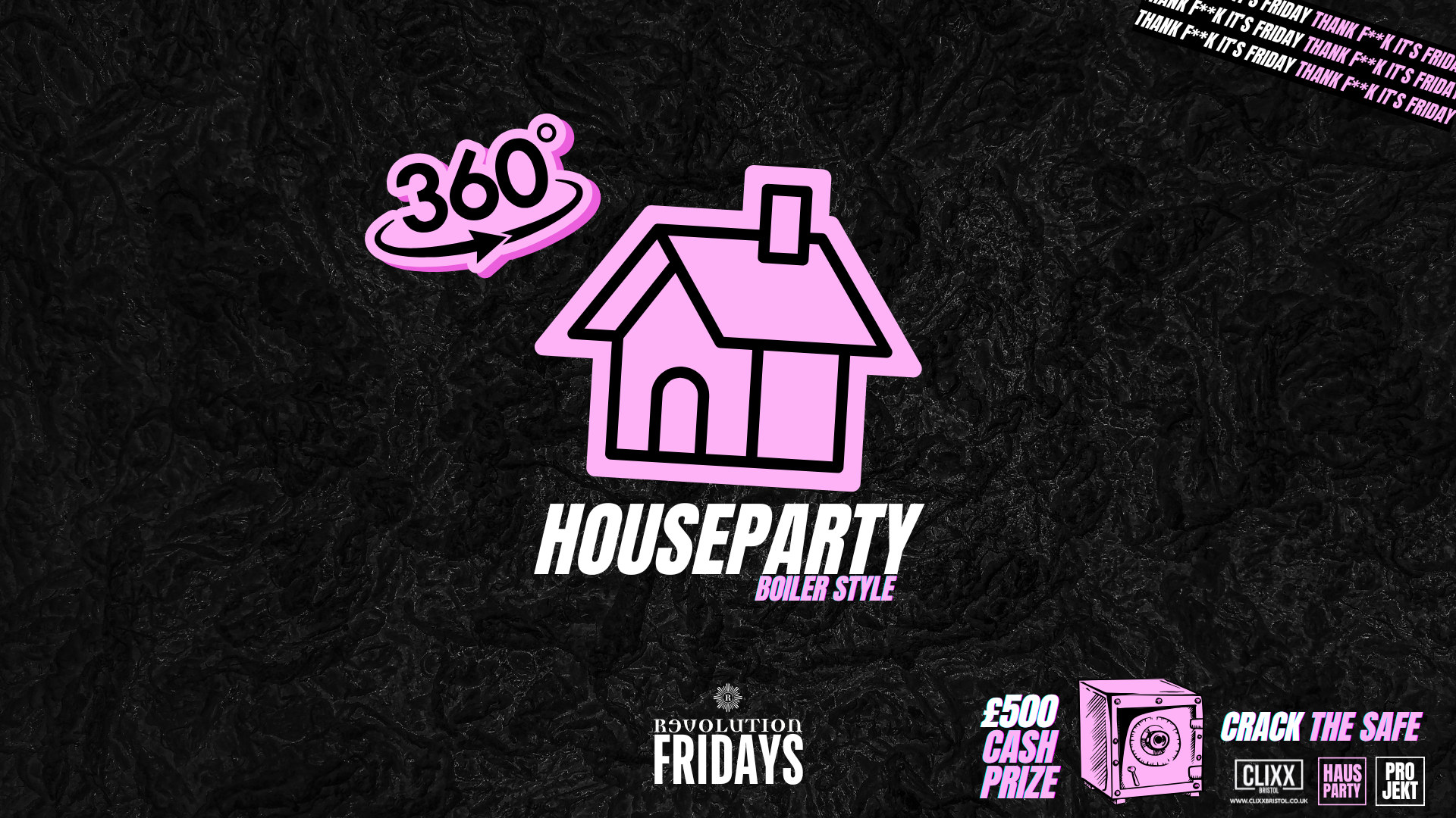 Houseparty x 360 Boiler Style – Crack the safe £500 cash to be won
