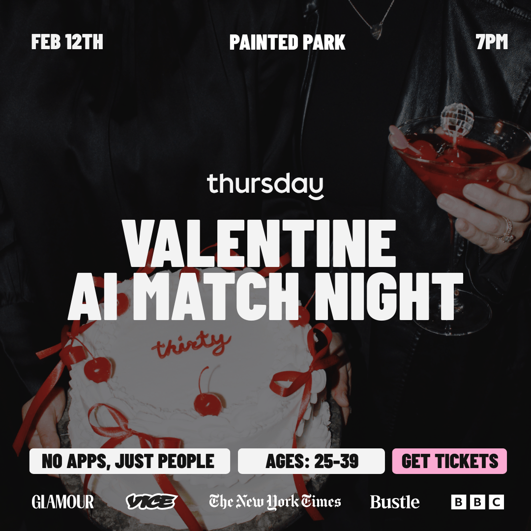 Thursday | Valentine AI Match Night (Ages: 25-39) | Atlanta