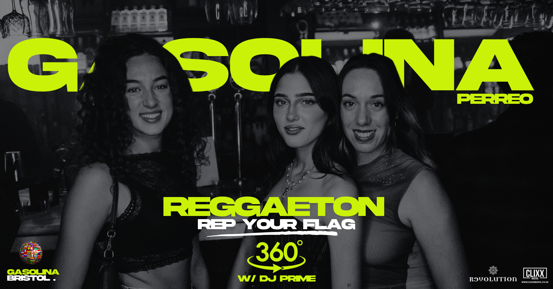 Gasolina Bristol 🔥 Rep Your Flag x Reggaeton w/ DJ Prime x 360