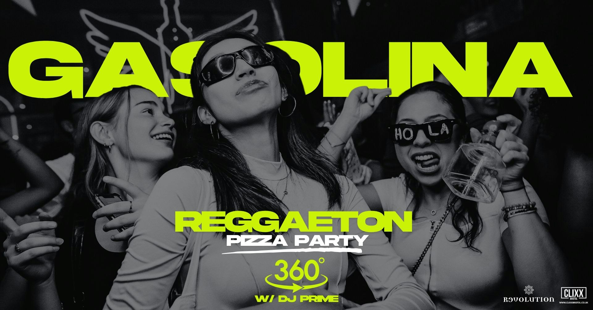 Gasolina Bristol 🔥 Reggaeton Pizza Party w/ DJ Prime x 360