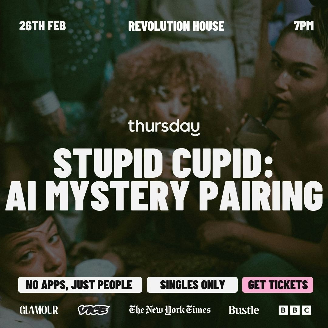 Thursday | Stupid Cupid Valentines Day  AI Mystery Pairing | Philadelphia