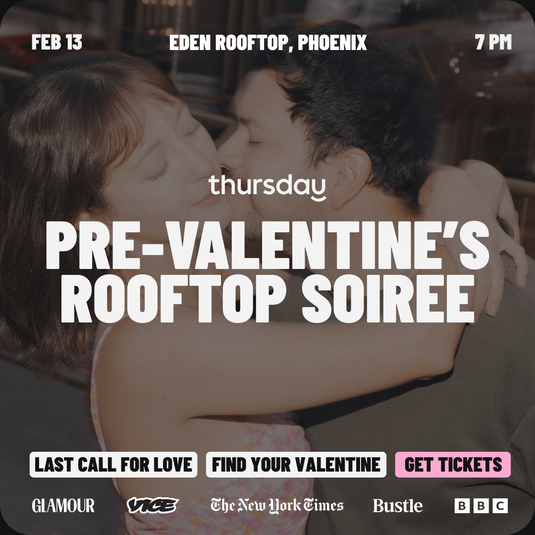 Friday | PRE-VALENTINE’S DAY ROOFTOP SOIREE at Eden | Downtown Phoenix