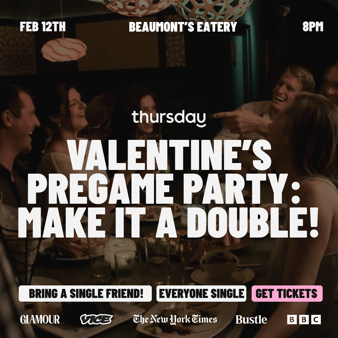 Thursday | Valentine’s Pregame – Make it a double!  | San Diego