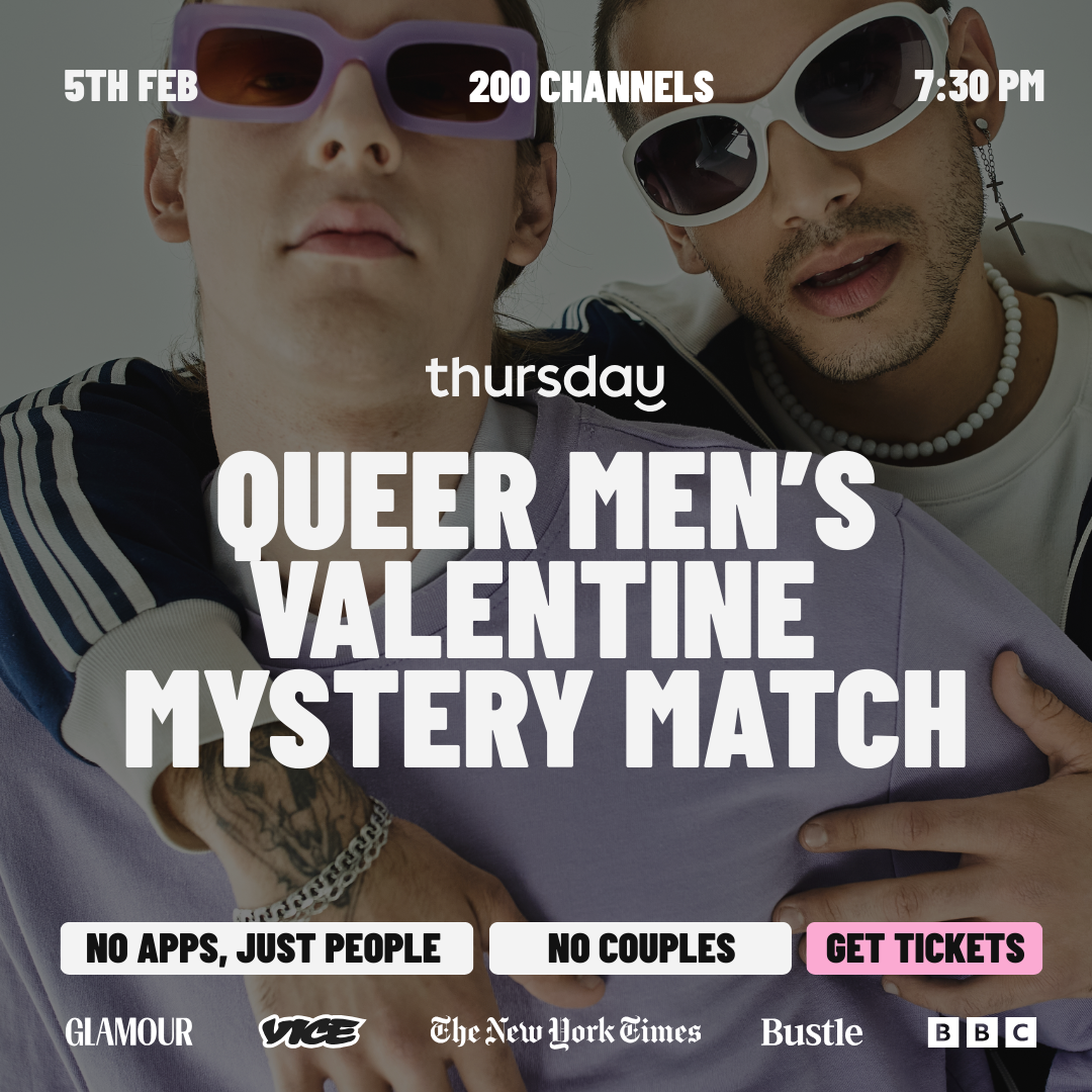 Thursday | 200 Channels (Queer Men Valentine’s Matchbox)  | San Francisco