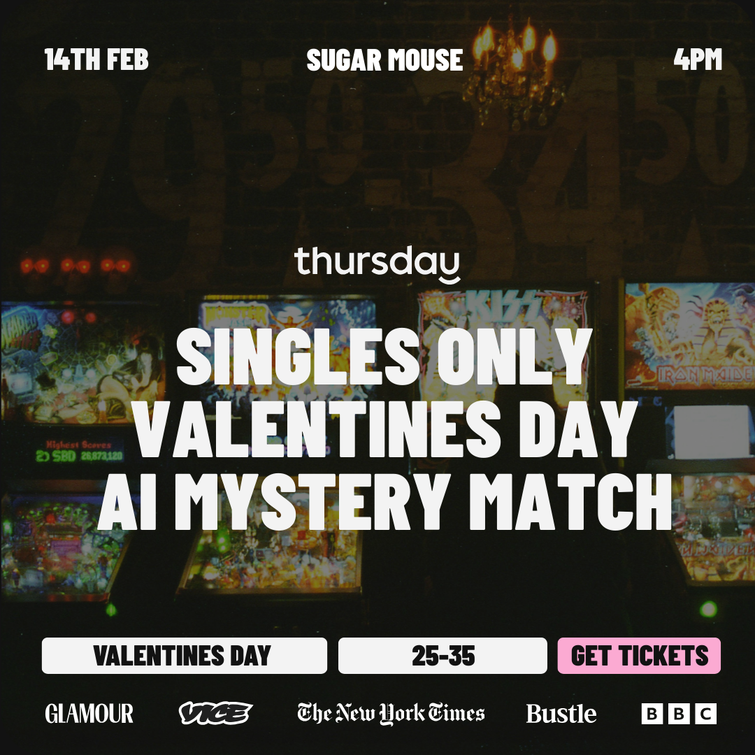 Saturday | Sugar Mouse (AI Valentines Day Mystery Match + Game Night Ages 25-35) | NYC
