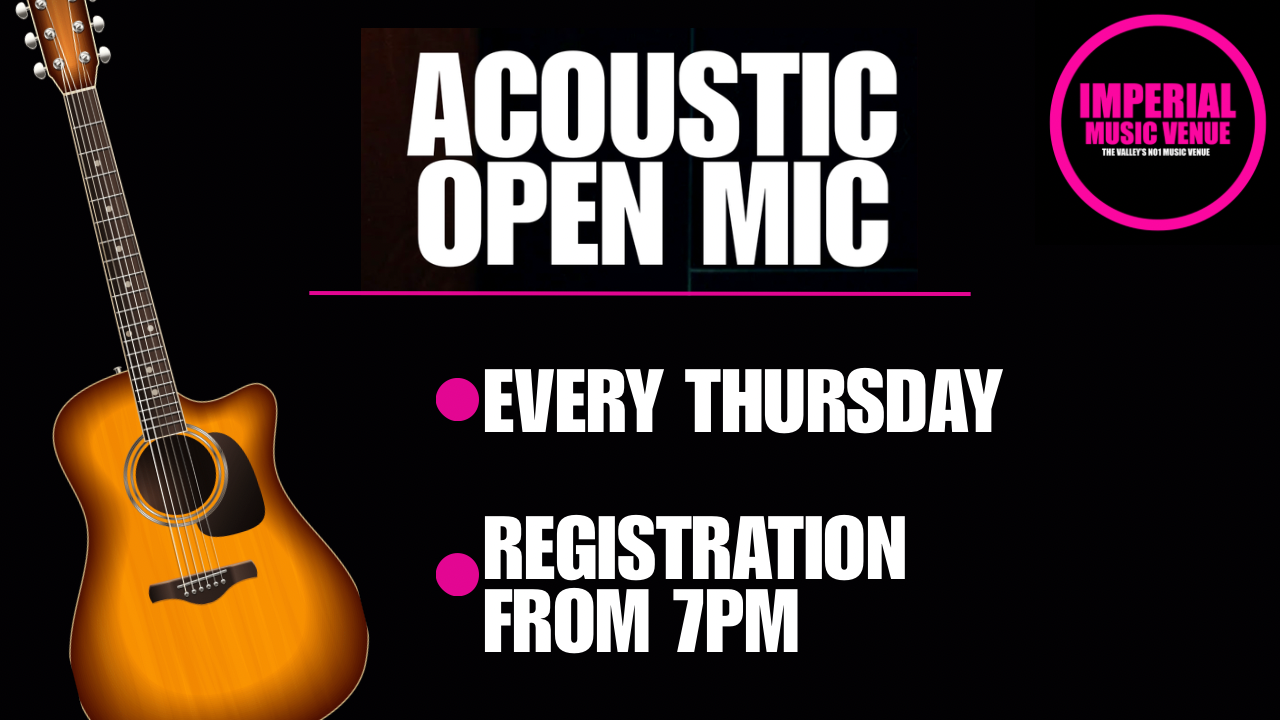 [FREE ENTRY] ACOUSTIC OPEN MIC NIGHT