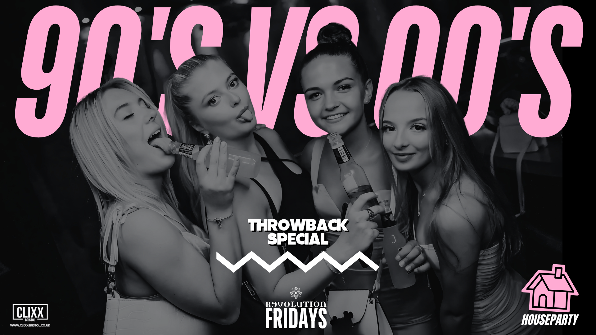 Houseparty 90’s VS 00’s Baby! 🍕