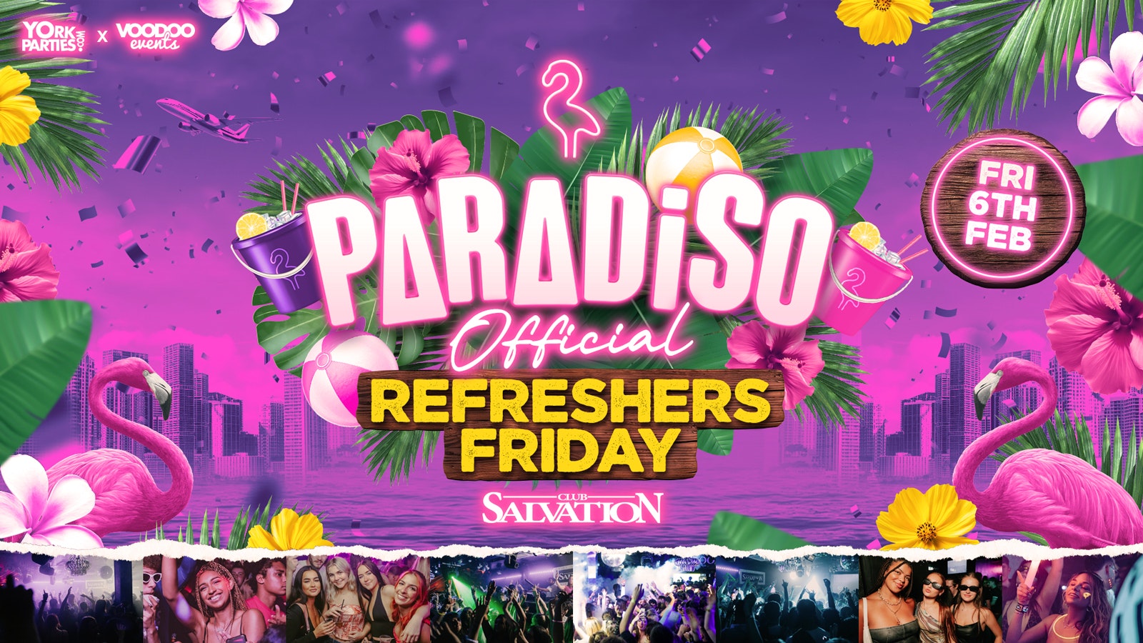 PARADISO York’s Official Refreshers Friday 2026