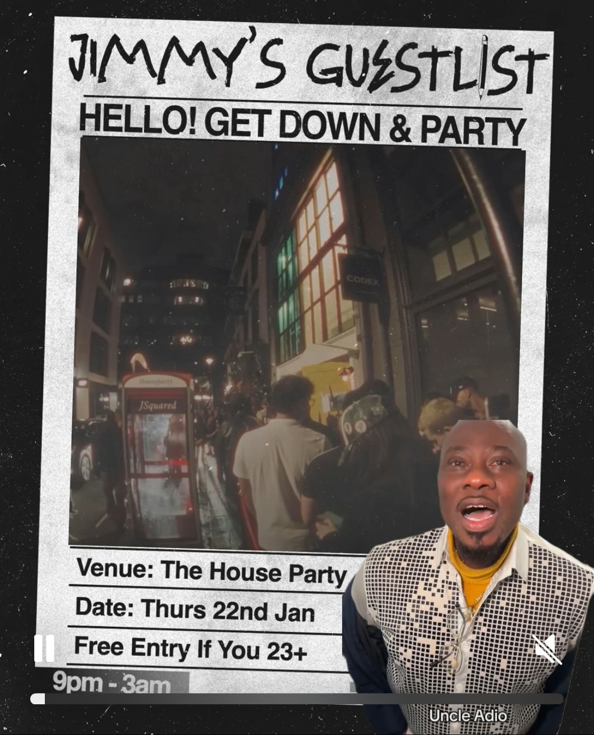 Jimmys Guestlist – HOUSE PARTY DEBUT! WE DEYYYYYY!