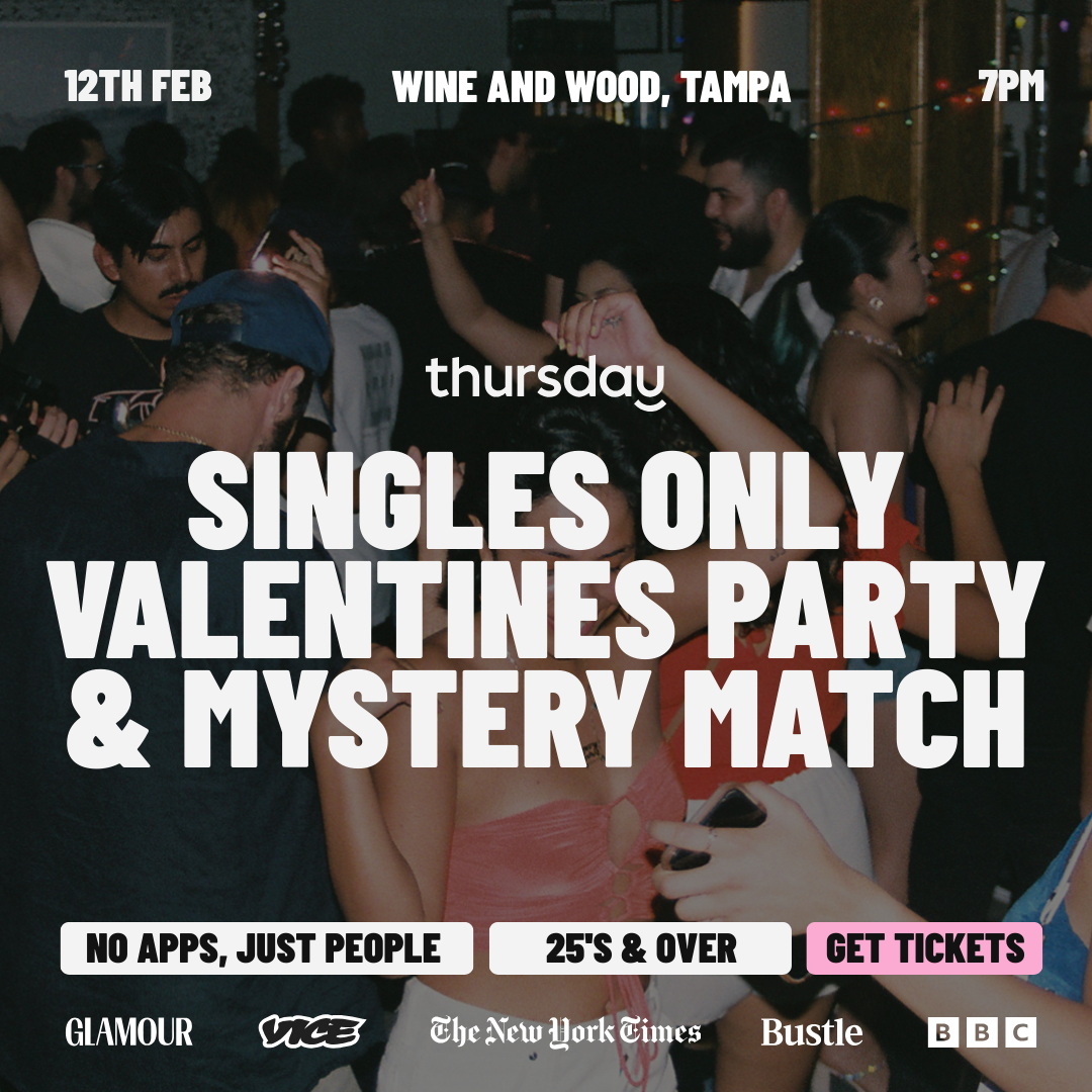 Thursday | Valentines Day Party and Mystery Matching  | Tampa Bay