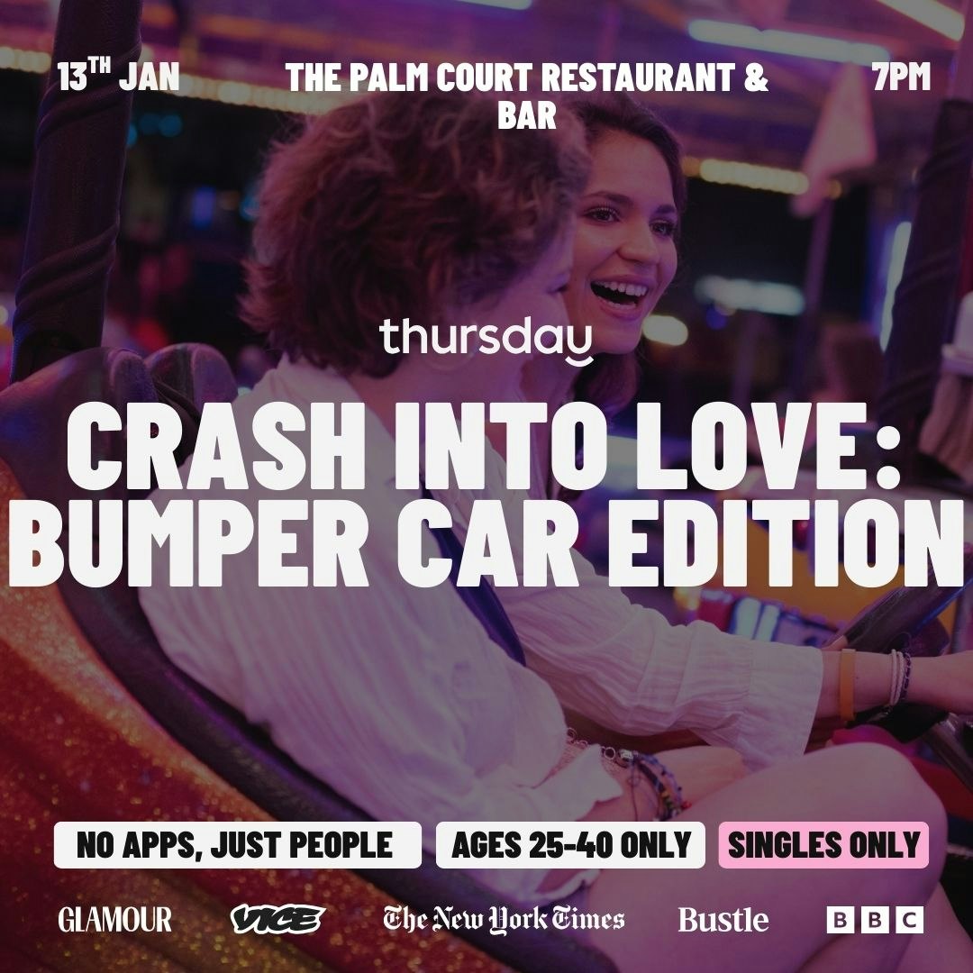 Friday | Bumper Cars Dating | Palm Court Bar, Brighton Palace Pier