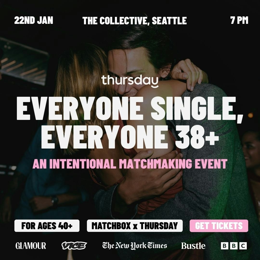 Thursday | Matchbox Party (38+) | The Collective | South Lake Union