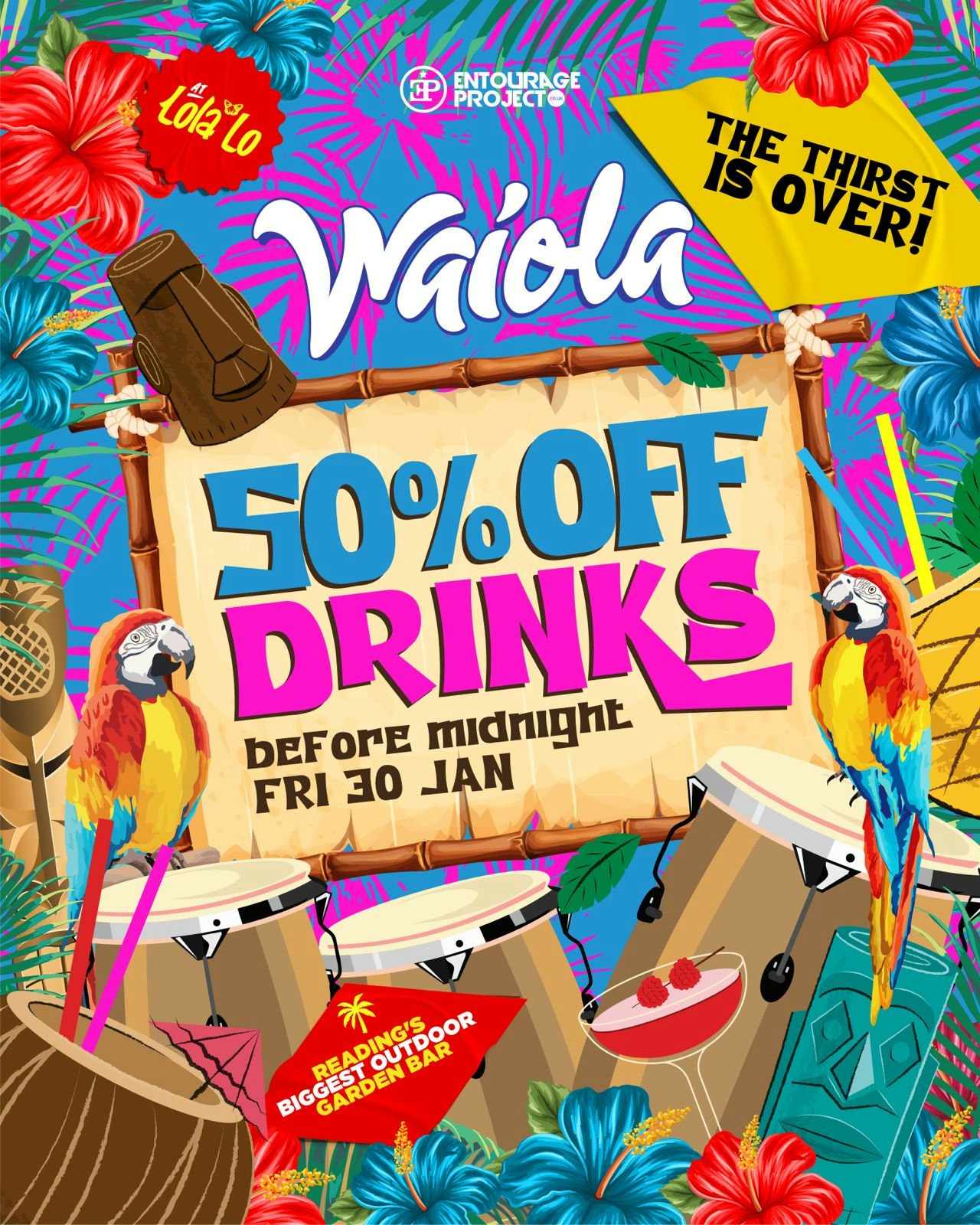 Waiola: THE THIRST IS OVER 🥃