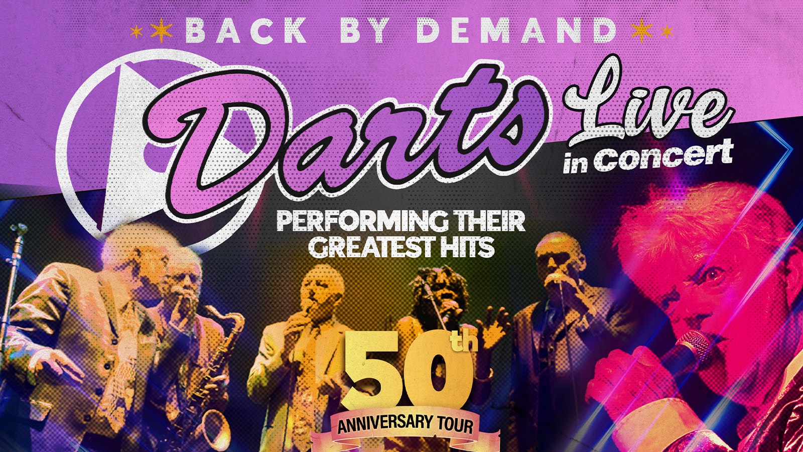 Darts Live in Concert – 50th Anniversary Tour