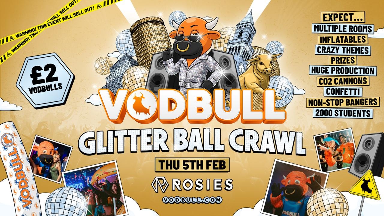 🧡 VODBULL GLITTER BALL CRAWL⚠️[ON SALE NOW!!]⚠️ at ROSIES!! 05/02