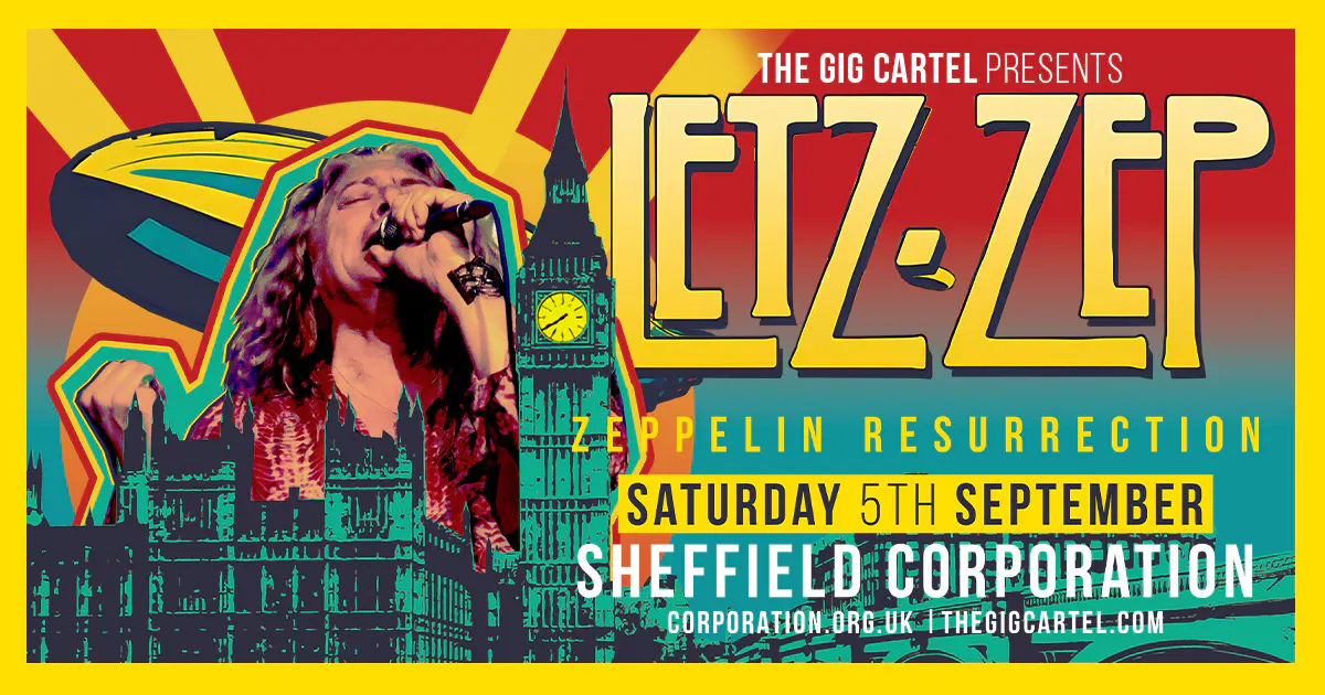 Letz Zep | Led Zeppelin Tribute at Corporation, Sheffield on 5th